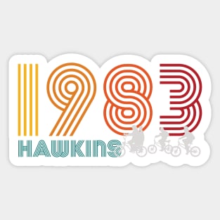 Hawkins 1983 Sticker